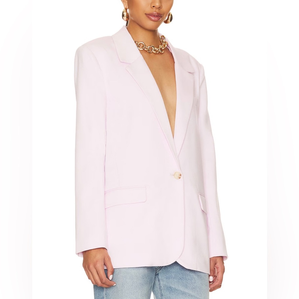 Kaira Blazer in Pink Tulle